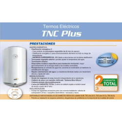 Termo COINTRA TNC plus 30 S caracteristicas