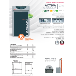prestaciones caldera lasian activa 30 a