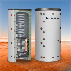 inercia calefaccion y ACS instantaneo suicalsa ECO COMBI 2 600L.