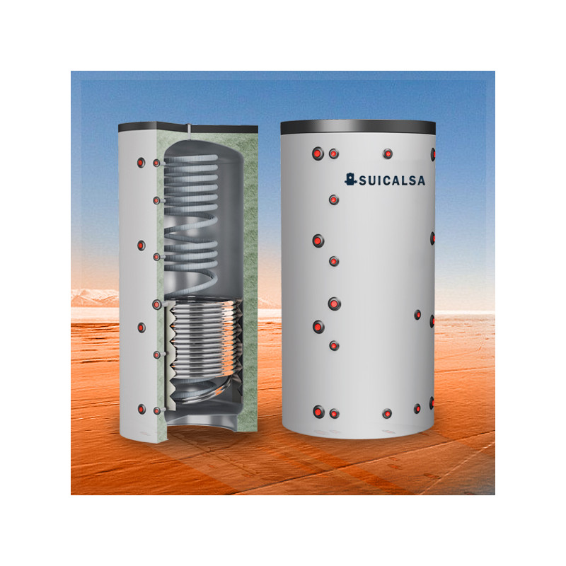 inercia calefaccion y ACS instantaneo suicalsa ECO COMBI 2 600L.