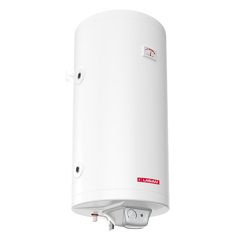 acumulador 100 litros con serpentin izquierda Interacumulador LASIAN AQUASELECT ESTANDAR 100