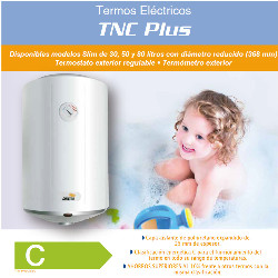 termo electrico horizontal para bañera 150 litros