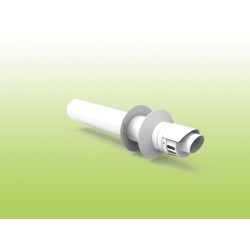 Terminal coaxial de Ø80/125 para CONDENSACIÓN