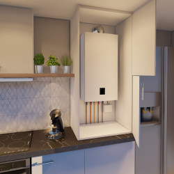 Bomba recogecondensados caldera gas