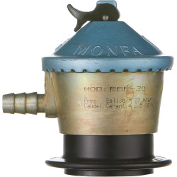 alcachofa regulador capuchon bombona gas butano 30 grs. Modelo RBP-30 salida 29 mbar
