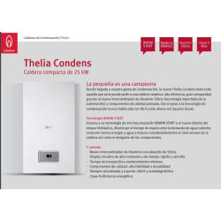 CARACTERISTICAS CALDERA SAUNIER DUVAL THELIA CONDENS 25-A