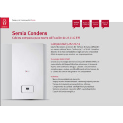 CARACTERISTICAS TECNICAS CALDERA SAUNIER DUVAL SEMIA 30