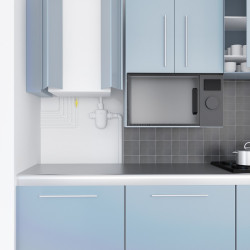 instalacion Filtro Sanineutral Mini caldera condensacion