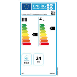 clase energetica Caldera Saunier Duval Thema Condens 25 A