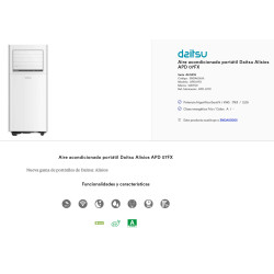 CARACTERISTICAS DAITSU ALISEOS APD 7FX