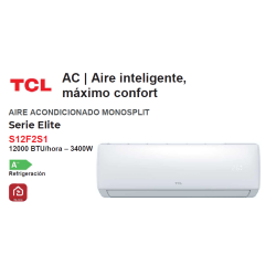 aire acondicionado bueno bonito barato tcl elite s12