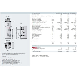 ficha tecnica Bomba De Calor ARISTON NUOS PLUS 200 WIFI