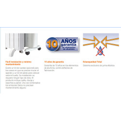 accesorios ruedas y patas Emisor Térmico Fluido COINTRA SIENA 750