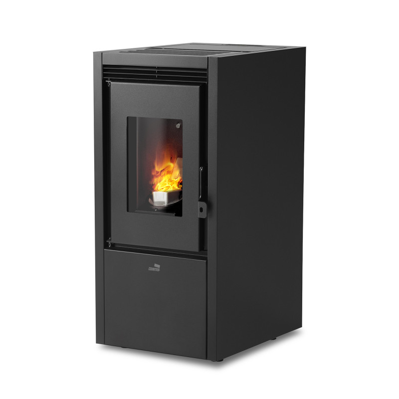 FRONTAL ESTUFA PELLETS COINTRA GARDA 9 NEGRA