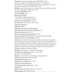 ficha tecnica Termostato diferencial doble RESOL Delta Sol SLT