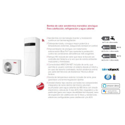 CARACTERISTICAS TECNICAS ARISTON NIMBUS COMPACT