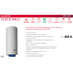 prestaciones  ARISTON FLECK NILO 25