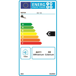 Clase energética termo APARICI SIE150