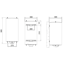 Medidas termo eléctrico APARICI H 30