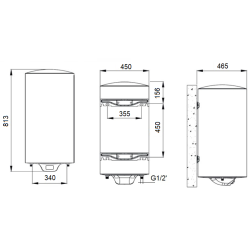 Medidas Termo paneles fotovoltaicos APARICI SH075