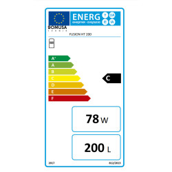 Clase energética módulo hidráulico DOMUSA FUSION HT 200