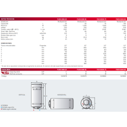 Ficha técnica Termo ARISTON FLECK BON 100 EU