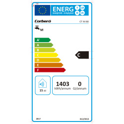 Clase energética Termo Eléctrico CORBERÓ CTM80