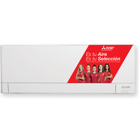 Aire Acondicionado MITSUBISHI MSZ AY25VGKP    Producto Oficial de la Selección Femenina de Fútbol