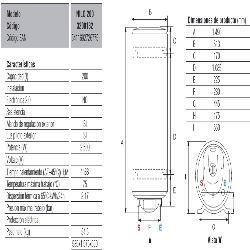 medidas fleck nilo 200 y ficha
