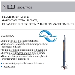 prestaciones termo fleck nilo 200 litros