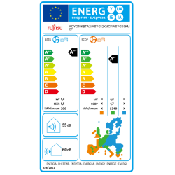 Clase energética Multisplit Unidad Exterior 2x1 FUJITSU AOY50M2-KB