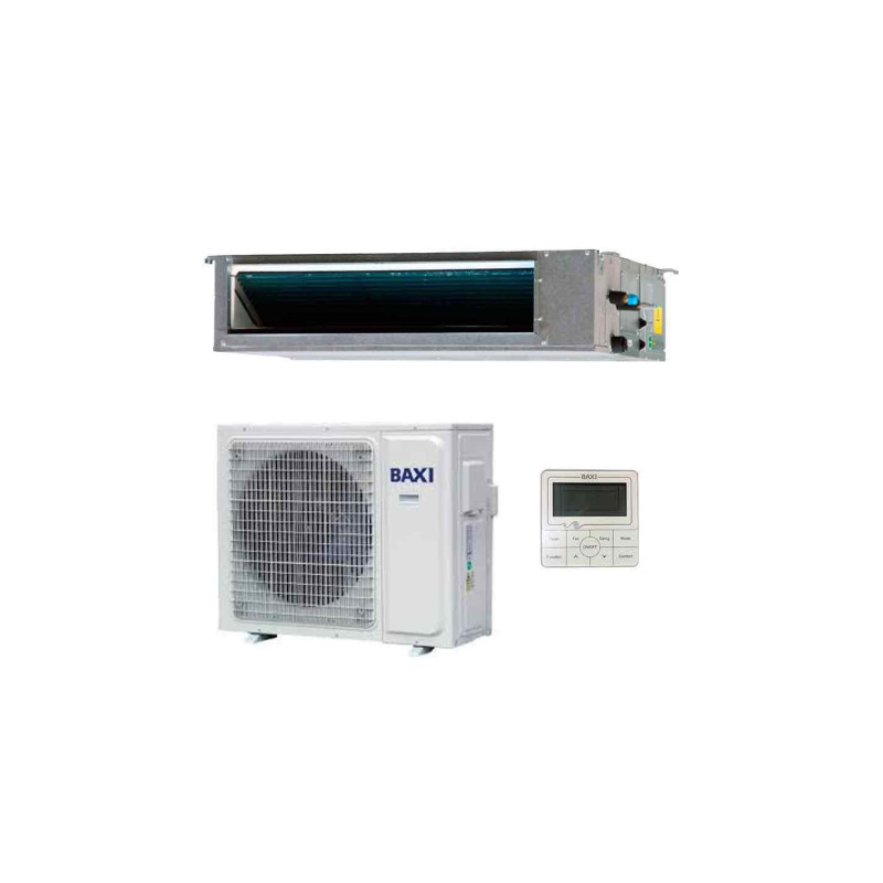 Conjunto Aire Acondicionado Conductos BAXI NANUK RZGD140-3 R32 Trifásico