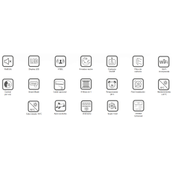 Prestaciones Aire Acondicionado HISENSE STYLE CF25YR04G