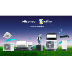 Aire Acondicionado HISENSE STYLE CF70BT04G  Como partner oficial de la UEFA EURO 2024