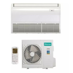 Kit Aire Acondicionado suelo-techo HISENSE AUV90UR4RFB4