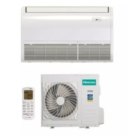 Kit Aire Acondicionado suelo-techo HISENSE AUV90UR4RFB4