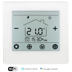 Cronotermostato Digital Frío/ Calor WiFi Fancoil  FERCO FT2W