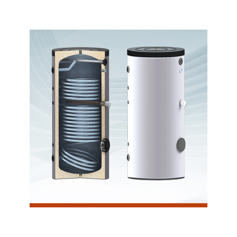 Interacumulador Vitrificado con doble Serpentín SUICALSA ASF2V 150