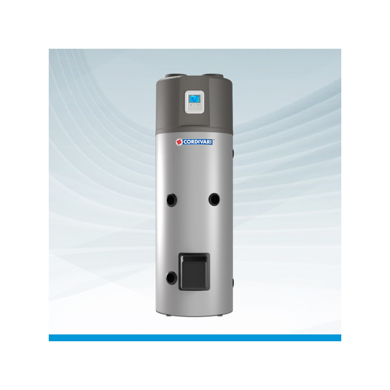 Aerotermia Compacta para Procucción y Acumulacion de ACS con Serpentín CORDIVARI BOLLY TERM HP 1 300