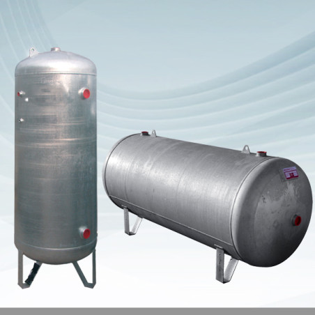 Depósito para Aire Comprimido SUICALSA DAC 500 Litros Galvanizado