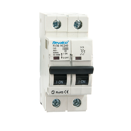 Magnetotérmico 2P 50A REVALCO RV30HC263