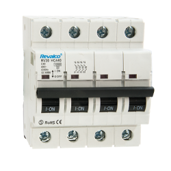 Magnetotérmico 4P 10A REVALCO RV30HC410