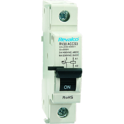 Bobina de emisión REVALCO 230VAC 6A