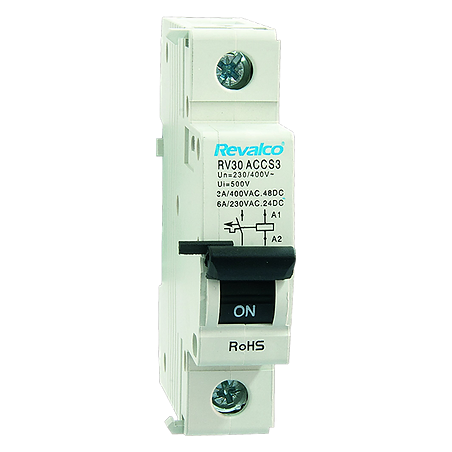 Bobina de emisión REVALCO 230VAC 6A