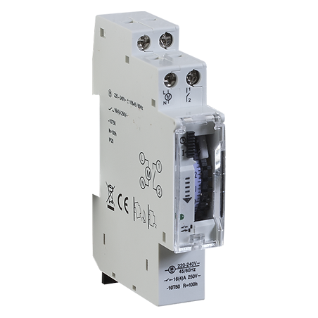 Interruptor horario analógico REVALCO 1ROM1DR