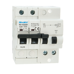 Diferencial y Magnetotérmico 2P 16A 30mA REVALCO RV311 AC