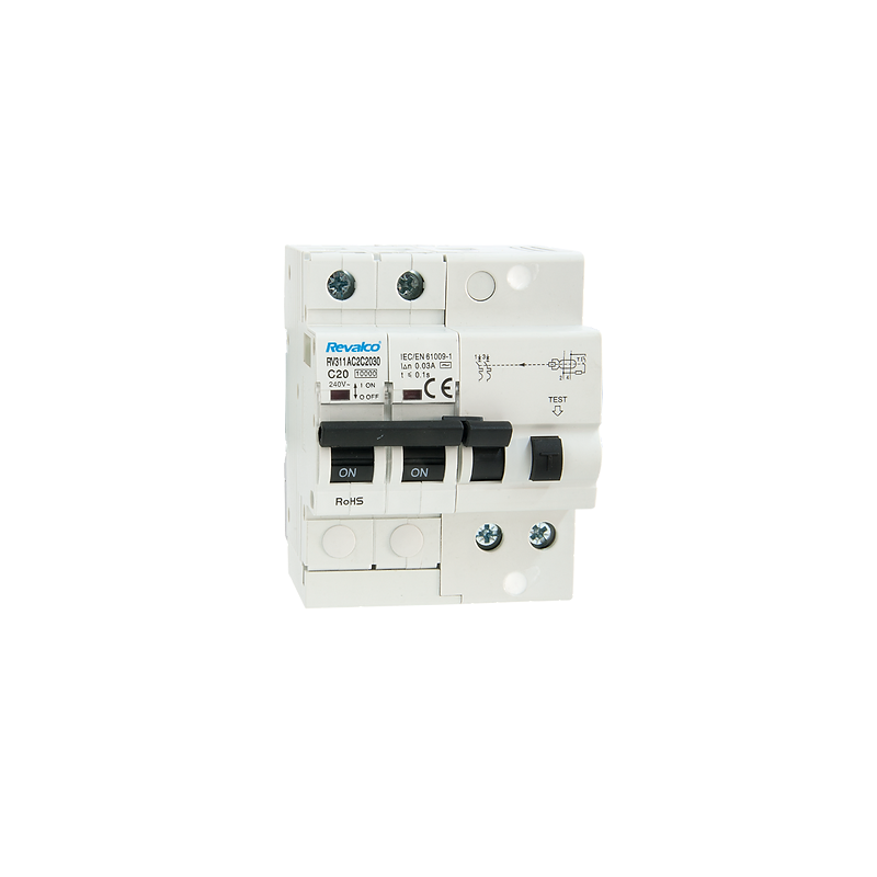 Diferencial y Magnetotérmico 2P 40A 30mA REVALCO RV311 AC