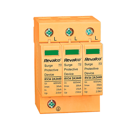 Sobretensiones Transitoria Monofásica REVALCO 3P 40 kA
