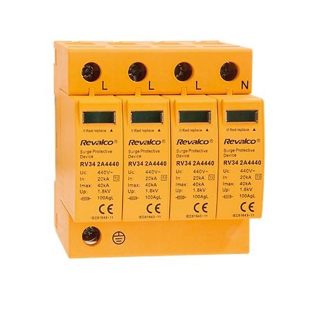 Sobretensiones Transitoria Trifásica REVALCO 4P 80 kA