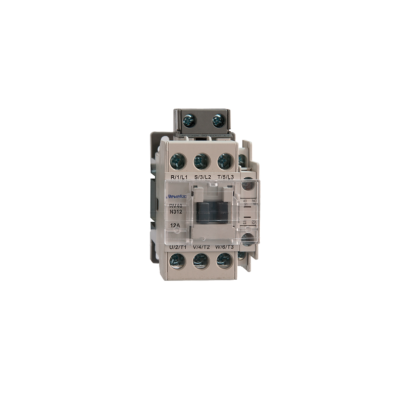 Contactor 3P 3NO 22A REVALCO RV40 230VAC